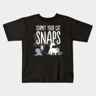 Simons Cat Submit Your Cat Snaps Kids T-Shirt